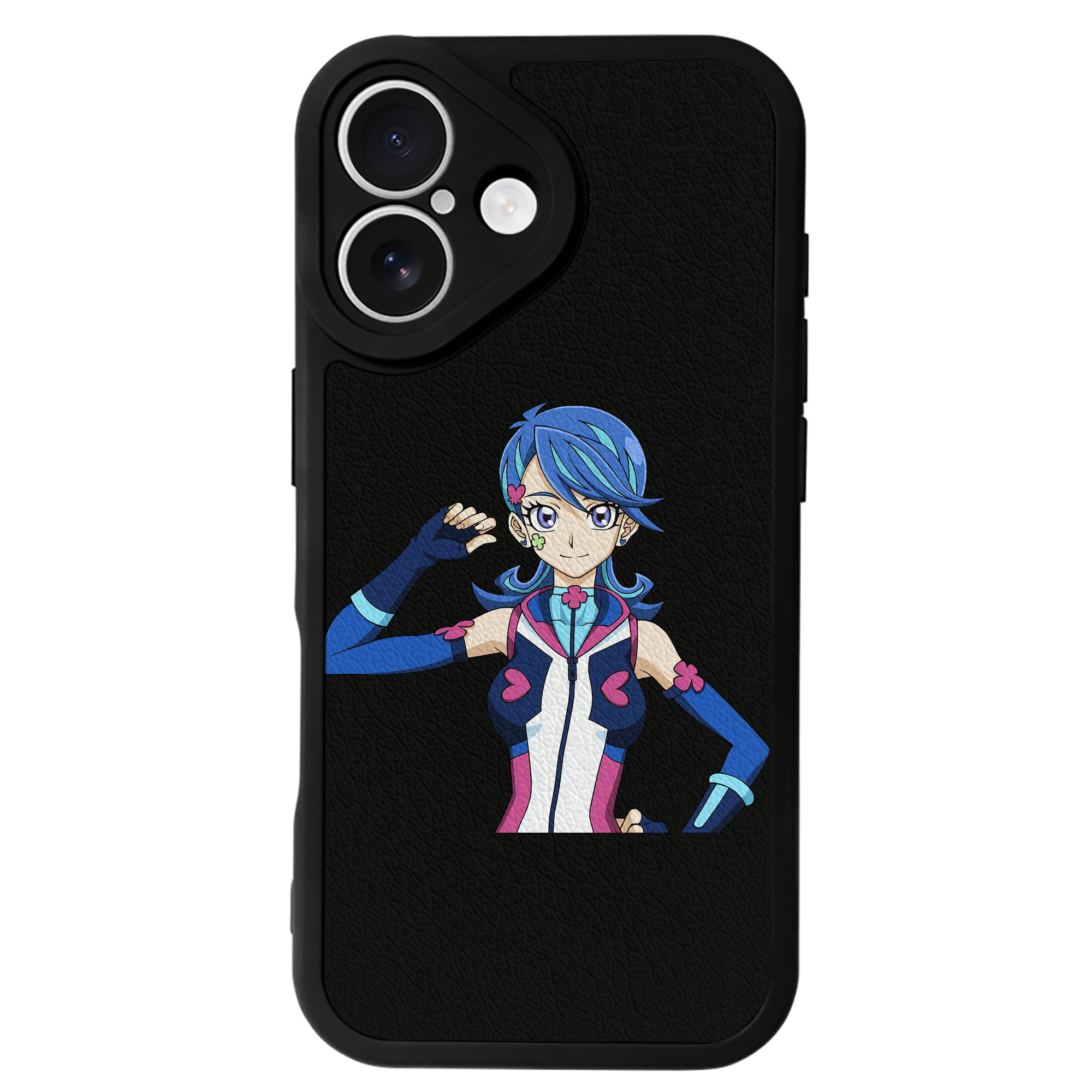 遊☆戯☆王 Yu-Gi-Oh! 【iPhone 16シリーズ対応】シリコンスマホケース（レザー調） 材質：シリコン